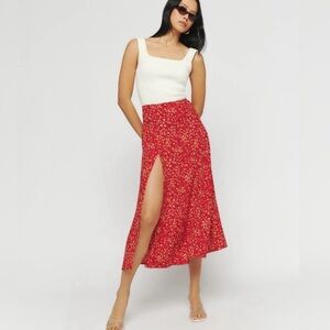 Reformation Zoe Skirt. Size 6P